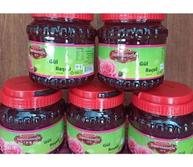 Toposmanoğlu Öz Gıda Isparta Gül Reçeli 2 kg