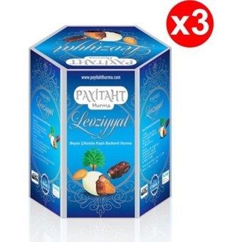 Payitaht Hurma Levziyyat Beyaz Çikolata Kaplı Bademli Hurma 3x250 gr