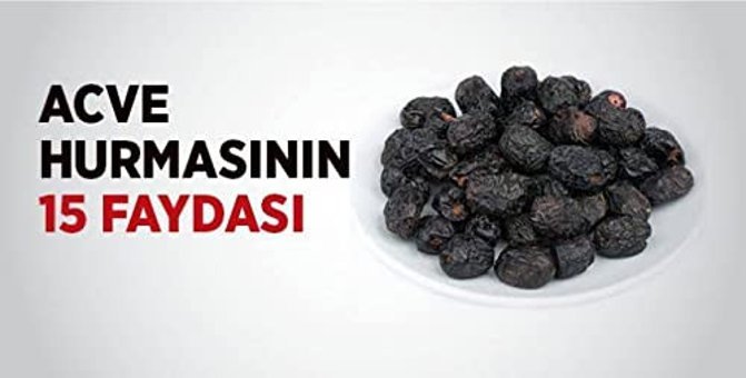 Doğal Efendi Organik Acve Hurması 1 kg