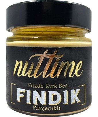 Nuttime Fındık Parçacıklı Ezme 250 gr