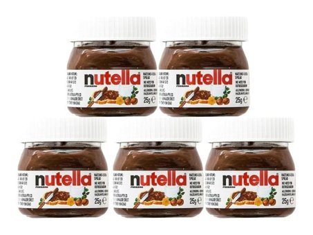Nutella Mini Kakaolu Fındık Kreması 5x25 gr