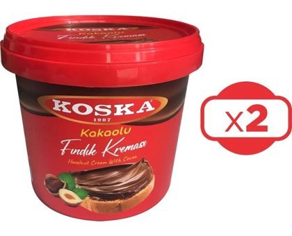Koska Kakaolu Fındık Kreması 2x800 gr