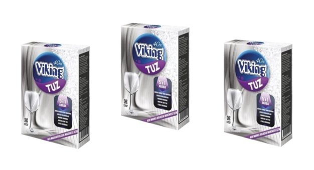 Viking 5'i 1 Arada Bulaşık Makinesi Tuzu 3x1.5 kg