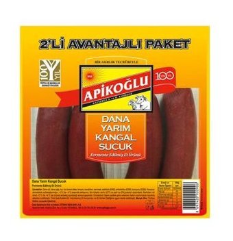 Apikoğlu Dana Yarım Kangal Sucuk 2x150 gr