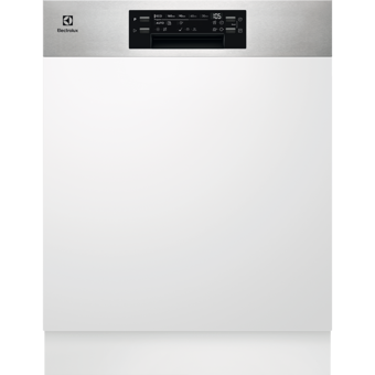 Electrolux EEM48300IX MaxiFlex 8 Programlı D Enerji Sınıfı 14 Kişilik Cam Kapaklı Akıllı Wifili Çekmeceli Beyaz Ankastre Bulaşık Makinesi