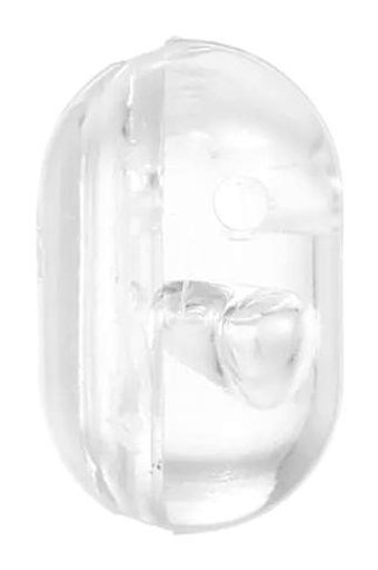 Albastar Çift Yönlü Şeffaf Boncuk - M - 12Lİ