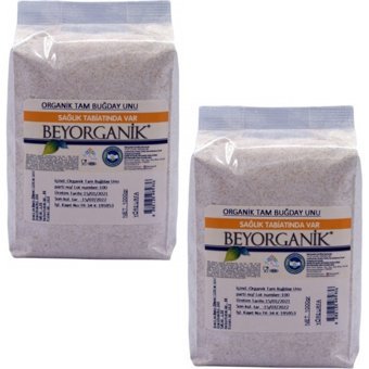 Beyorganik Organik Tam Buğday Unu 2x1 kg