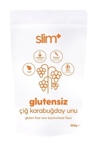 Slimplus Glutensiz Çiğ Karabuğday Unu 500 gr