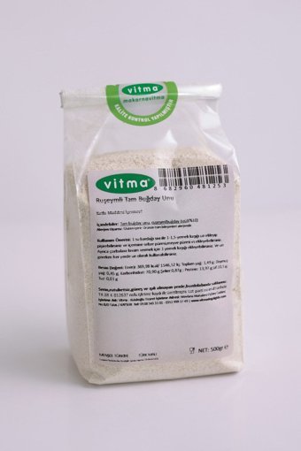 Vitma Ruşeymli Tam Buğday Unu 500 gr