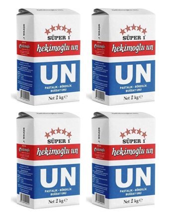 Hekimoğlu Buğday Un 4x2 kg