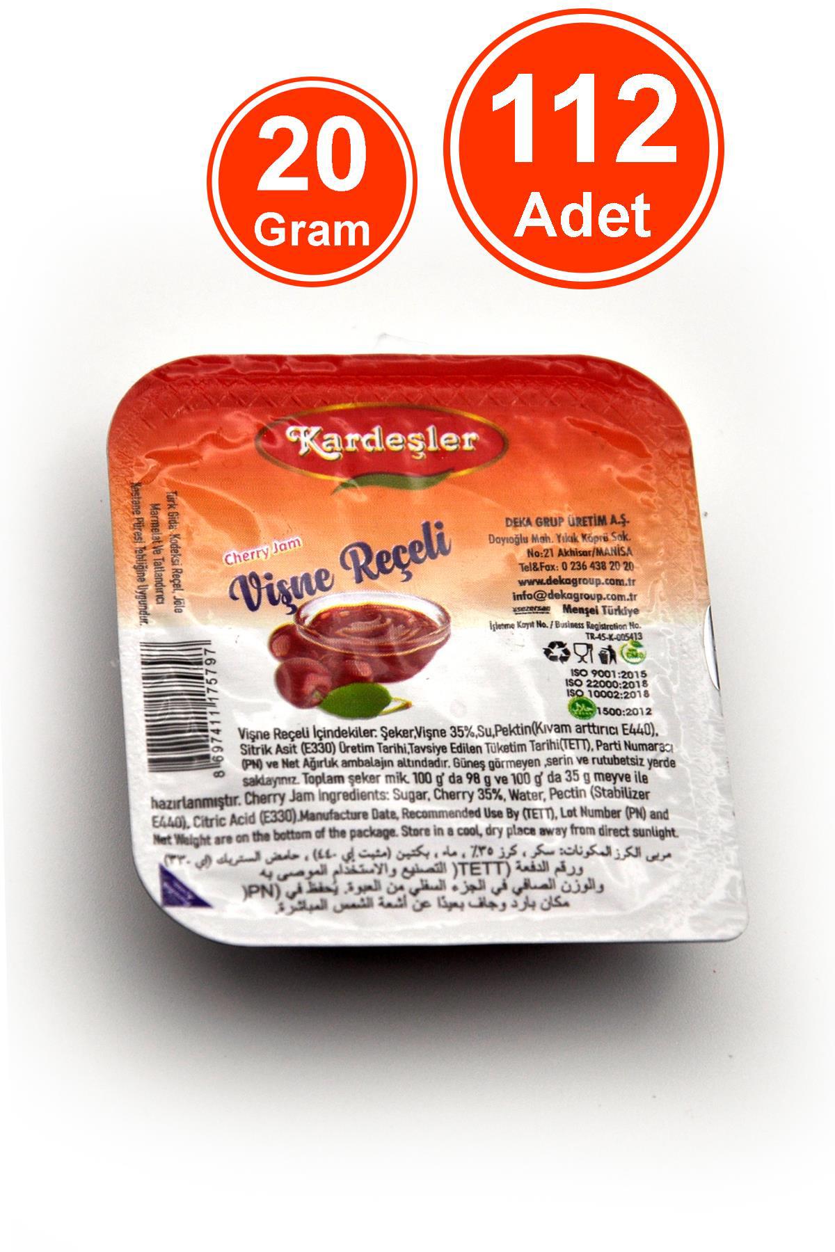 Kardeşler Vişne Reçeli 112x20 gr