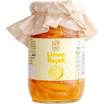 Egeye Dönüş Geleneksel Dilim Limon Reçeli 450 gr