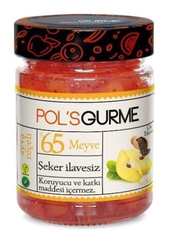 Pol's Gurme Şeker İlavesiz Chia Tohumlu Ayva Reçeli 380 gr