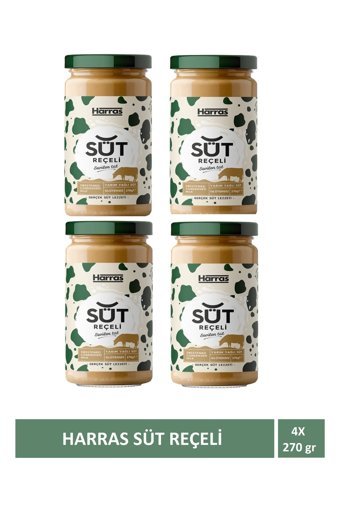 Harras Glütensiz Süt Reçeli 4x270 gr
