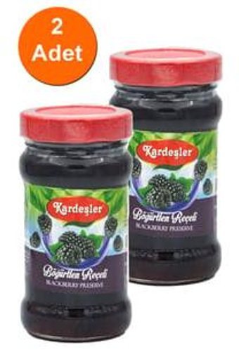 Kardeşler Böğürtlen Reçeli 2x380 gr