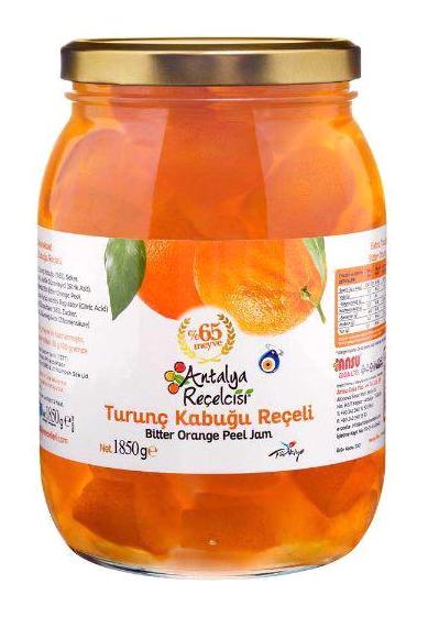 Antalya Reçelcisi Turunç Kabuğu Reçeli 1.85 kg