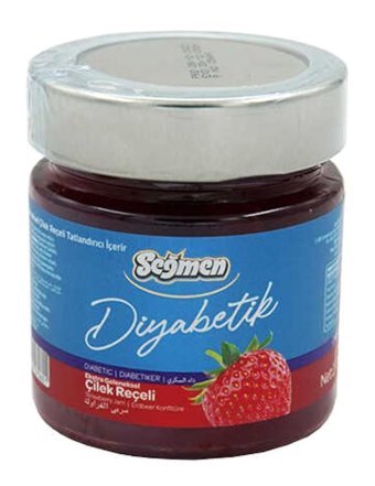 Seğmen Diyabetik Çilek Reçeli 270 gr