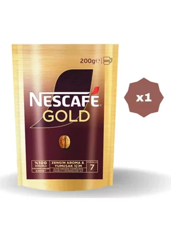 Nescafe Gold Poşet 200 gr - (1 Adet)