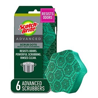 Scotch Brite Scrub Dots Bulaşık Süngeri 6'lı