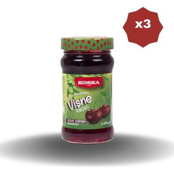 Koska Vişne Reçeli 3x380 gr