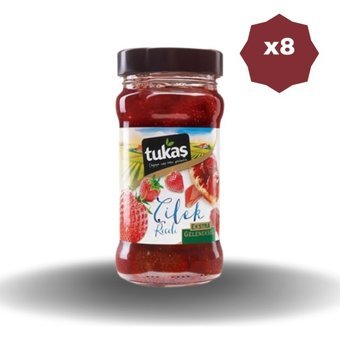 Tukaş Vişne Reçeli 8x380 gr
