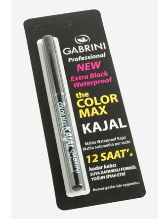 Zero Nrzsnt Gabrini Kajal Göz Kalemi-Siyah - 01