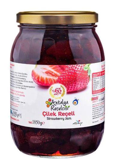Antalya Reçelcisi Çilek Reçeli 1.85 kg
