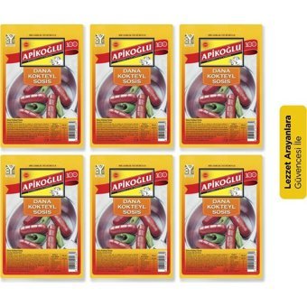 Apikoğlu Dana Kokteyl Parmak Sosis 6x220 gr