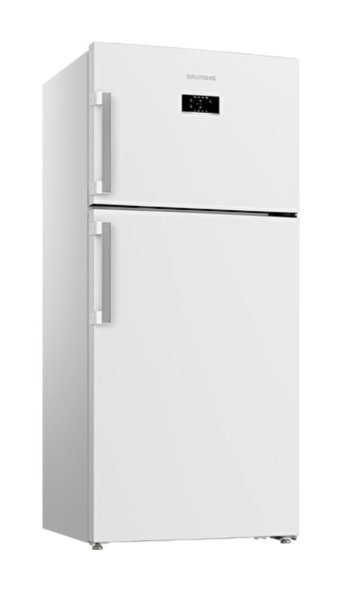 Grundig Grnd 6501 Çift Kapılı Statik E Enerji Sınıfı 630 lt Beyaz Üstten Donduruculu Solo Kombi Tipi Buzdolabı