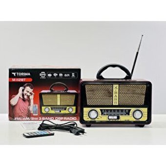 Torima M-112BT Radyolu Bluetooth Hoparlör Siyah
