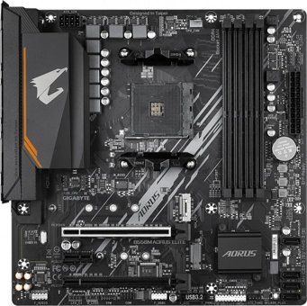 Gigabyte B550M AORUS ELITE B550 AM4 Soket DDR4 4733 Mhz PCIe 4.0 Overclock Micro ATX Masaüstü Bilgisayar AMD Uyumlu Anakart