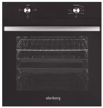 Elenberg ELB-604 XXL 76 lt 3 Program Ankastre Statik Fırın Siyah
