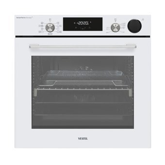 Vestel AF-8785 YB LightFry Teknolojili Ankastre Fırın Beyaz