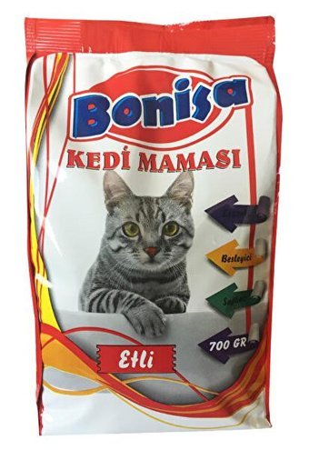 Bonisa Etli Yetişkin Kuru Kedi Maması 700 gr