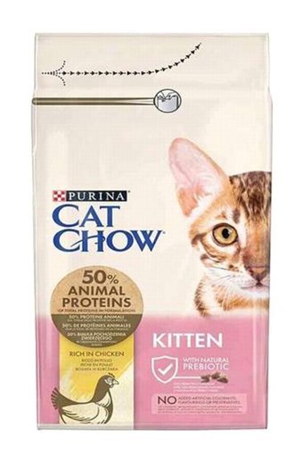 Cat Chow Tavuklu Yavru Kuru Kedi Maması 15 kg