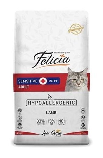 Felicia Hypoallergenic Kuzu Etli Yetişkin Kuru Kedi Maması 12 kg