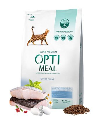 Optimeal Morina Balıklı Yetişkin Kuru Kedi Maması 700 gr