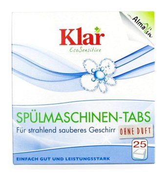 Klar Eco Sensitive Tablet Bulaşık Makinesi Deterjanı 25 Adet