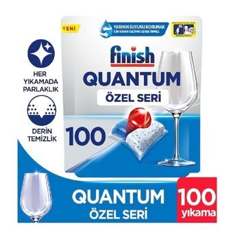 Finish Quantum Özel Seri Tablet Bulaşık Makinesi Deterjanı 100 Adet