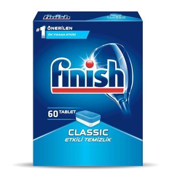 Finish Klasik Tablet Bulaşık Makinesi Deterjanı 60 Adet