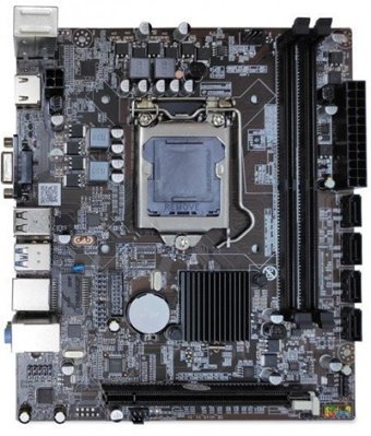 Quadro H110-EHAD4 H110 LGA 1151 Soket DDR4 2400 Mhz ATX Masaüstü Bilgisayar Intel Uyumlu Anakart