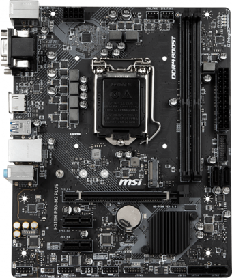 MSI H310M Pro-M2 Plus H310 LGA 1151 Soket DDR4 2666 Mhz Micro ATX Masaüstü Bilgisayar Intel Uyumlu Anakart