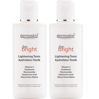 Dermoskin Be Bright Cilt Beyazlatıcı Aydınlatıcı Yüz Toniği 2x33 ml
