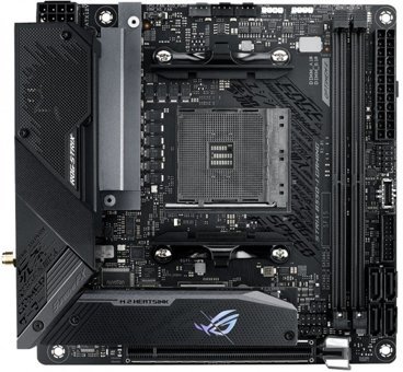 Asus Rog Strix B550-I Gaming B550 AM4 Soket DDR4 5000 Mhz PCIe 4.0 Wi-Fi Overclock Mini ITX Gaming AMD Uyumlu Anakart