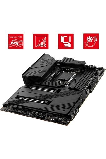 MSI Meg Z690 Unıfy Z690 LGA 1700 Soket DDR4 666 Mhz PCIe 4.0 Wi-Fi Overclock ATX Masaüstü Bilgisayar Intel Uyumlu Anakart