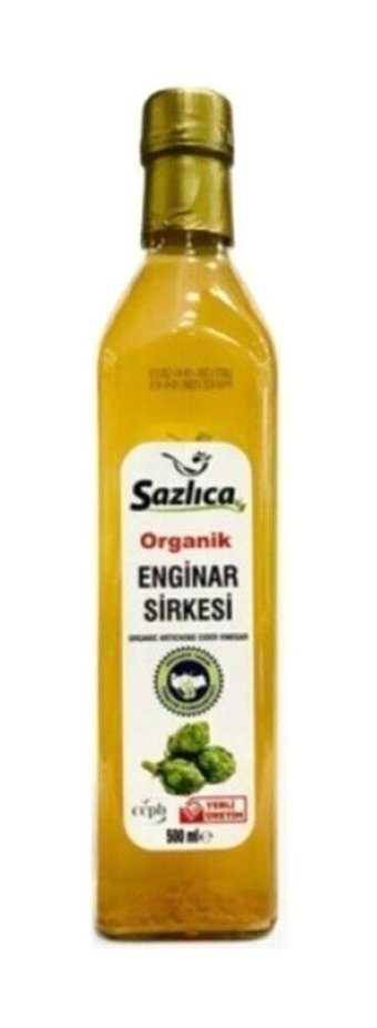Sazlica Organik Enginar Sirkesi 500 ml