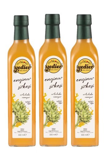 Yedier Enginar Sirkesi 3x500 ml