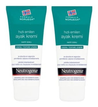 Neutrogena Hızlı Emilen Bakım Ayak Kremi 2x100 ml