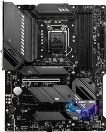 MSI Z590 TOMAHAWK Z590 LGA 1200 Soket DDR4 5333 Mhz PCIe 4.0 Wi-Fi Overclock Mining ATX Masaüstü Bilgisayar Intel Uyumlu Anakart