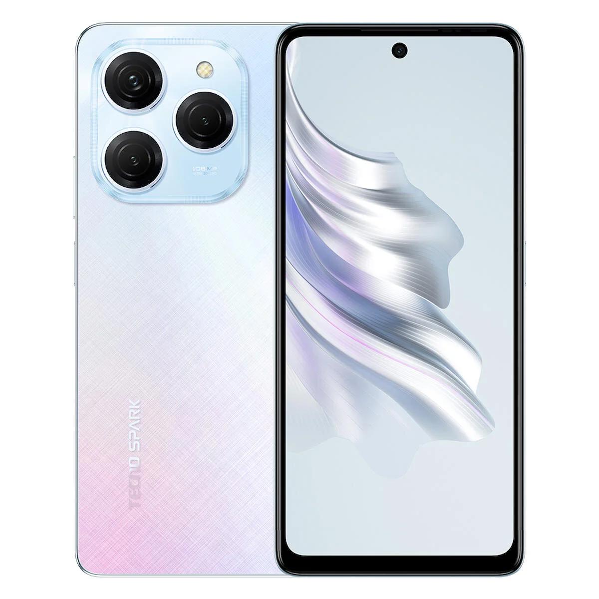 Tecno Spark 20 Pro 256 GB Hafıza 8 GB Ram Android Akıllı Cep Telefonu Beyaz